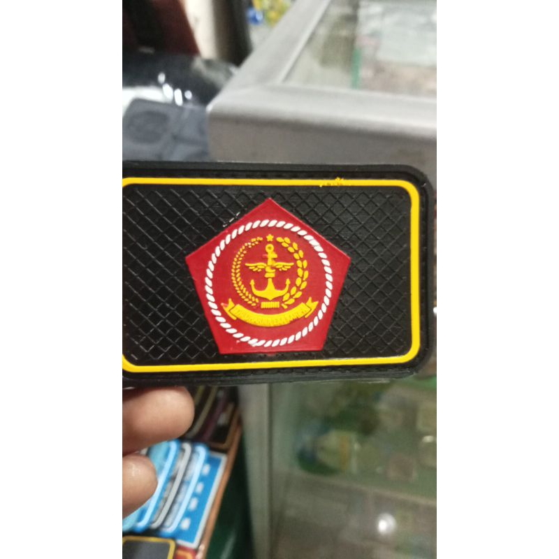 patc ruber mabes TNI logo karet mabes TNI emblem mabes TNI