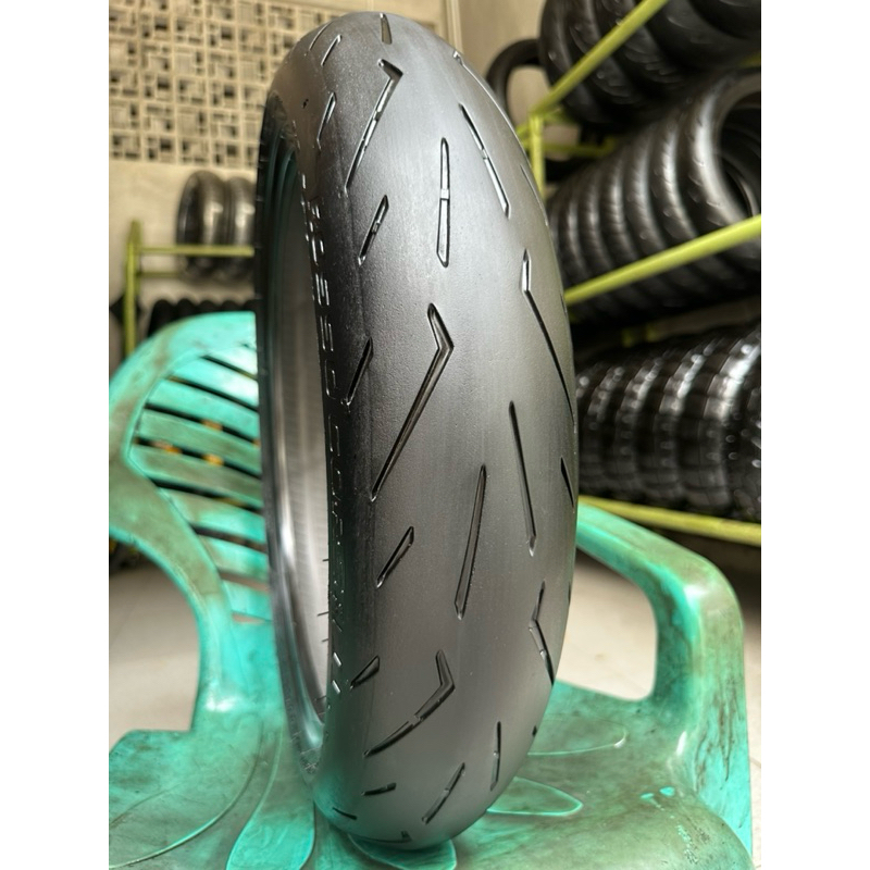 A PIRELLI DIABLO ROSSO CORSA 2 120/70-17 BAN EX RACE SLICK LIMBAH MOGE GAMBOT TAPAK LEBAR BIG BLOCK 