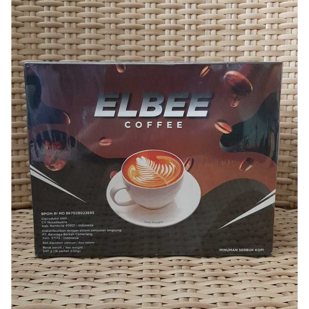 

ELBEE COFFEE ORIGINAL 1 BOX ISI 10 SACHET