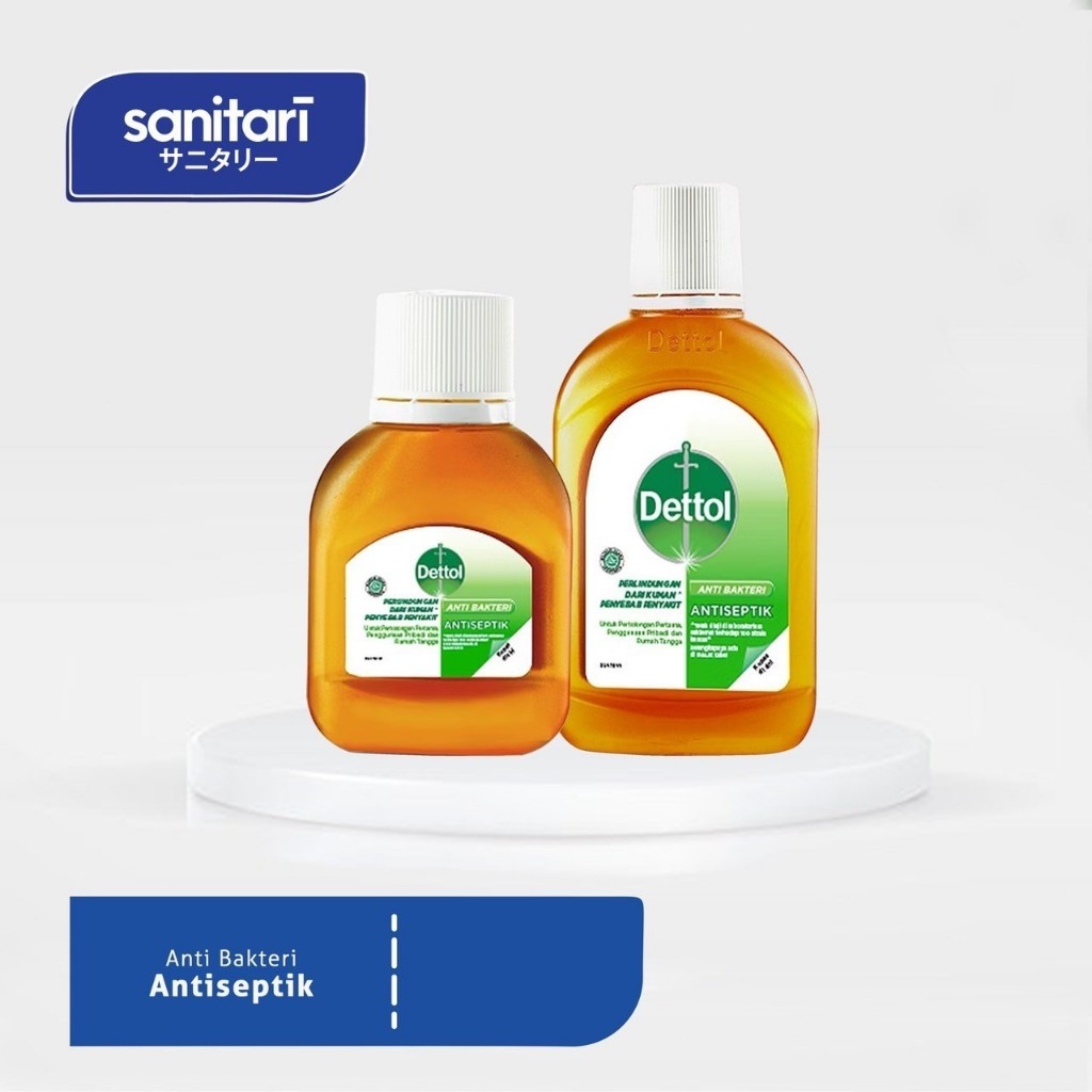 Dettol Antiseptik Cair Dettol Cairan Antiseptik Anti Bakteri Anti Kuman