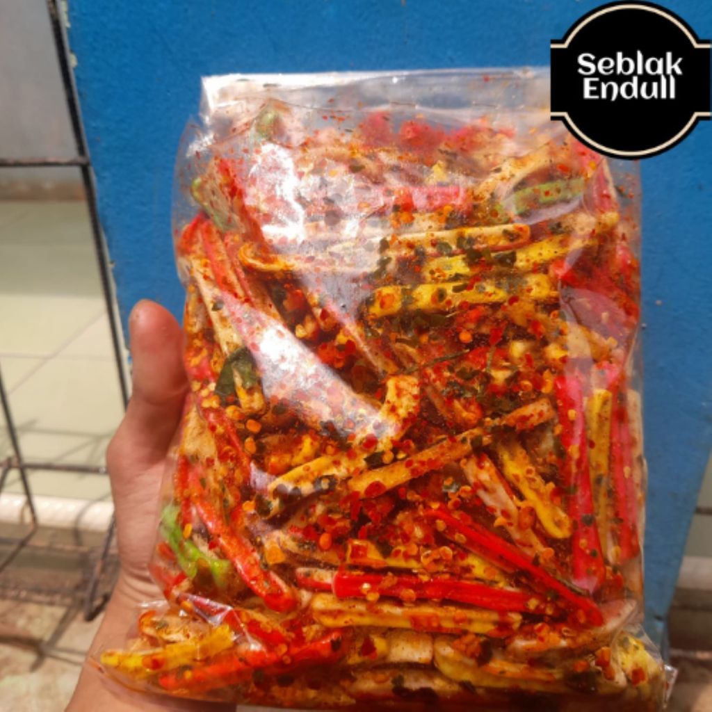 

seblak kerupuk jaat beton bantat 500GRAM cikruh pedas daun jeruk bumbu melimpah seblak jaat beton