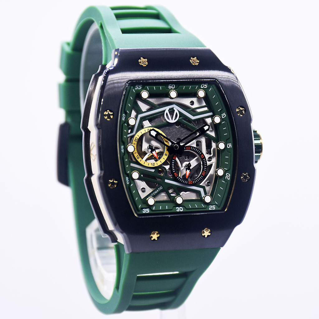 Christ Verra CV 113889G-36 GRN Automatic Jam Tangan Original Garansi Resmi