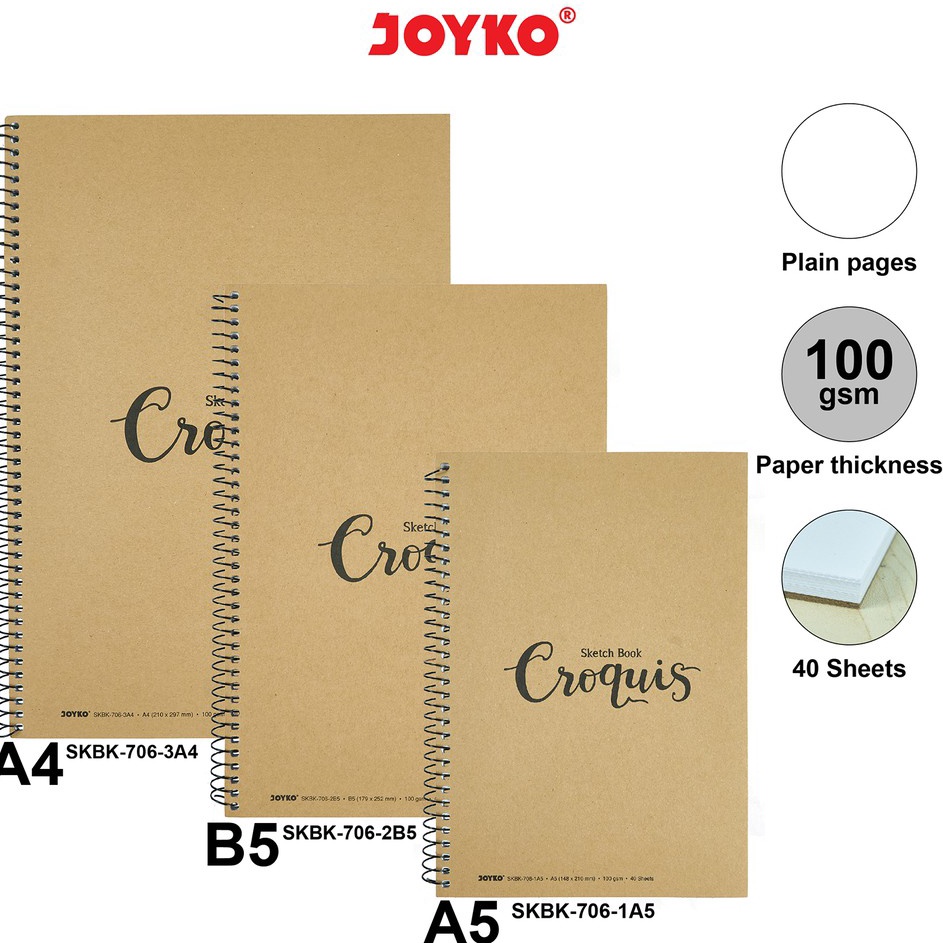 

Paling Murah Buku Sketsa Gambar Sketch Book Joyko SKBK76