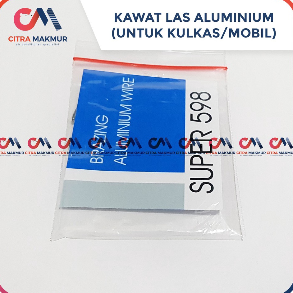 Diskon Khusus  Kawat Las Evap Aluminium Super Brazing Flux Alloy Evaporator Kulkas Alumunium Almuniu