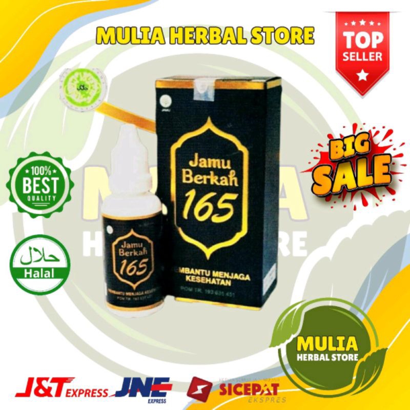 Jamu Berkah 165 Tetes Praktis Original