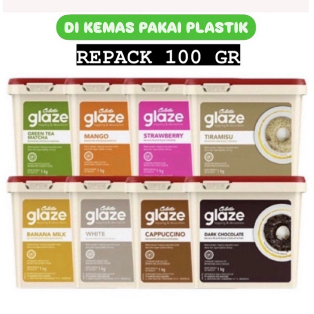 

(100 GR) COLATTA GLAZE TOPING DONAT REPACK