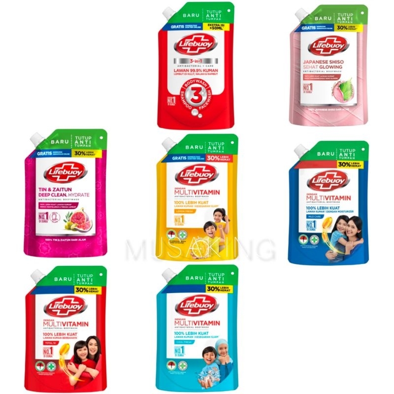 Lifebuoy Sabun Mandi Cair 400ml