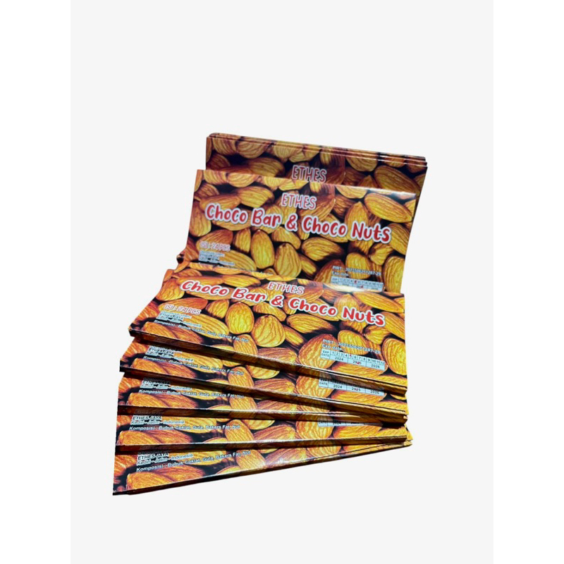 

ETHES CHOCO BAR & NUT ISI 24PCS