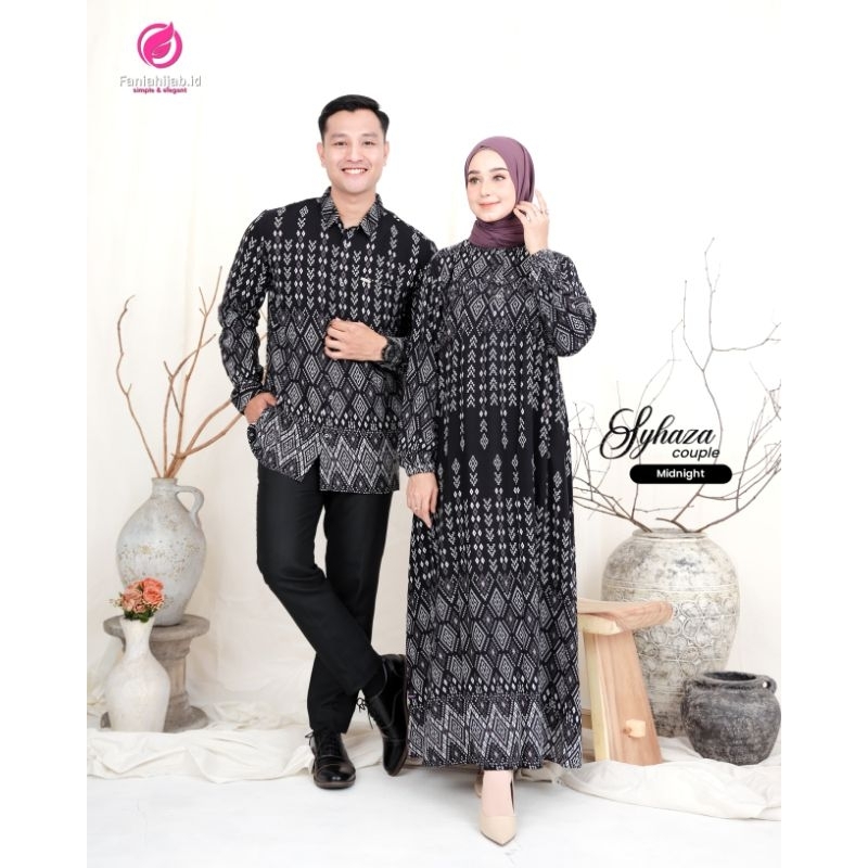GAMIS & KOKO COUPLE - SYHAZA BRAND FANIA HIJAB