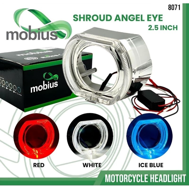 Shroud BMW 2.5 Inch Shroud Biled 2.5 Inch Angel Eyes 2.5inch