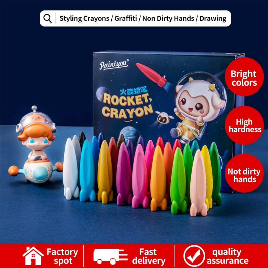 

Crayon Mewarnai Oil Crayon TidakMudah Patah Tidak Mengotori tangan