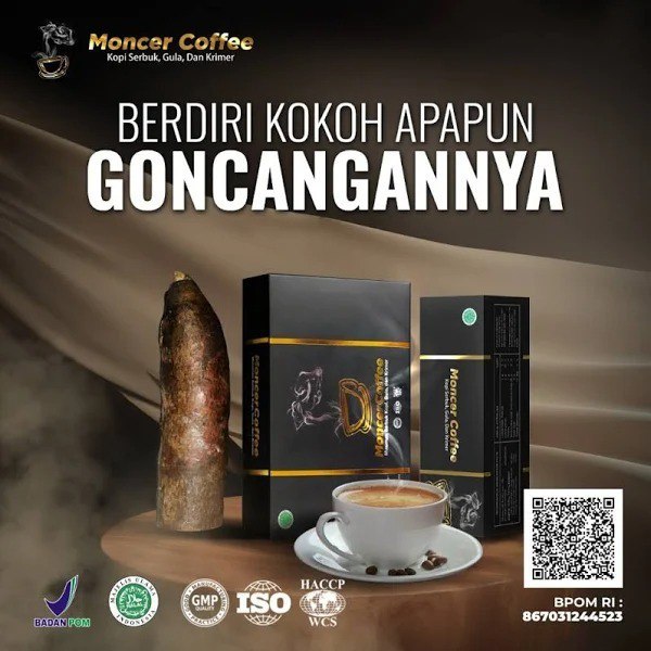 

MOCER COFFEE KOPI ORIGINAL - Obat Kuat Stamina Tahan Lama - Satu Gelas Jadi Keras BPOM HALAL