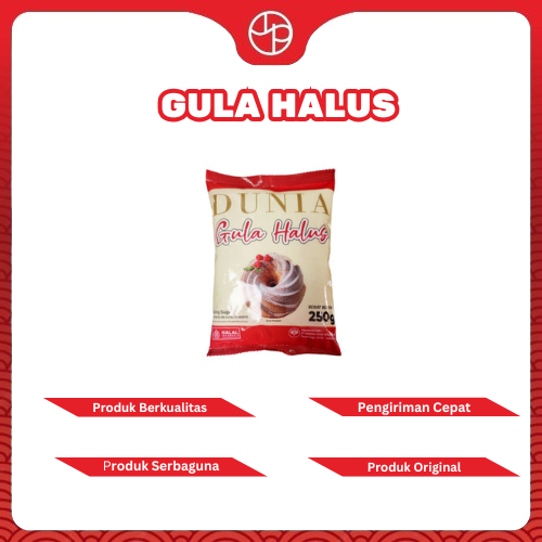 

Dunia Gula Halus Bubuk 250gr