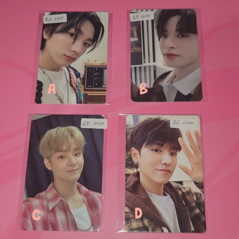 PHOTOCARD PC JIHOON RIWOO JUNGHWAN SUNGHO TREASURE BOYNEXTDOOR OFC OFFICIAL