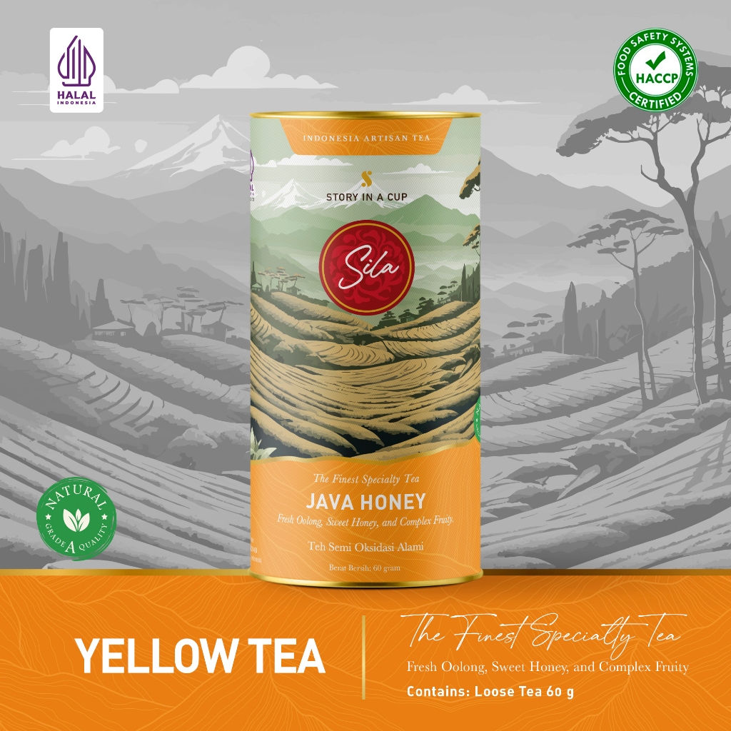 

Specialty Tea - Java Honey - Canister - Teh Premium - Teh Semi Oksidasi