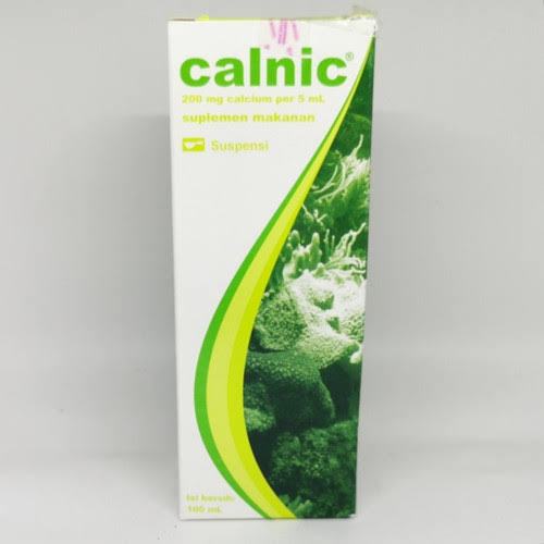 CALNIC SIRUP 100 ML, Membantu Memenuhi Kebutuhan Kalsium Pada Anak