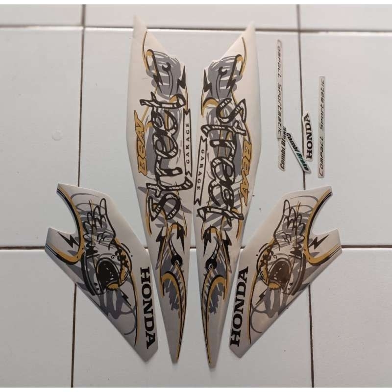 Striping stiker motor honda beat street 2021 standar lis body beat street std striping beat street t