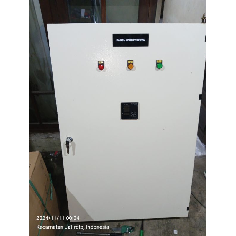 Panel MDP/ Pembagi daya 197Kva untuk 3Group