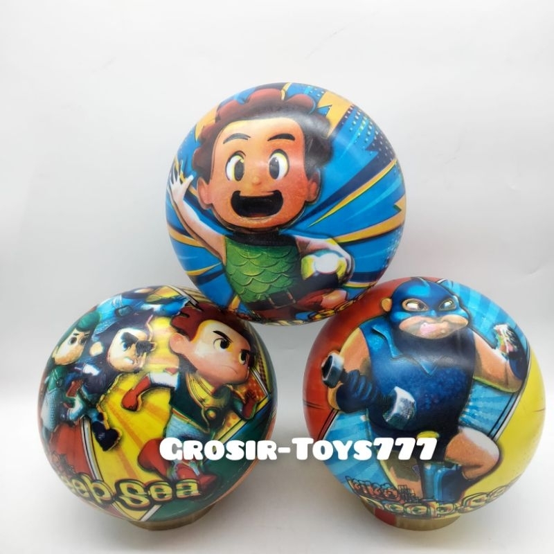 Mainan Bola Kaki / Bola Kaki Karet Gambar Kiko Deep Sea / WL-22