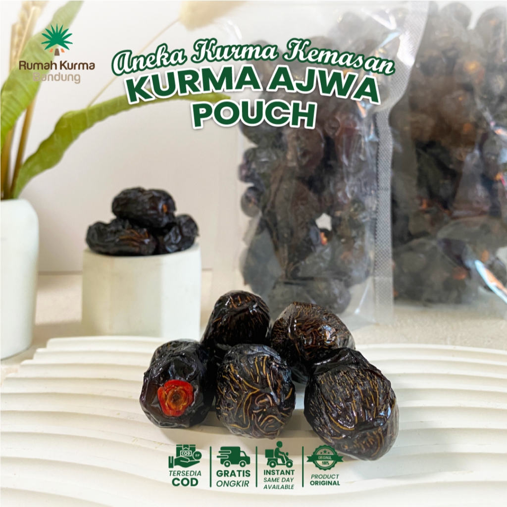 

Kurma Ajwa Kurma Nabi 1 Kg Original Lembut Empuk Asli Madinah