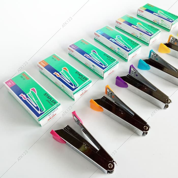 

Joyko Stapler HD-10CL / Stepler Hekter Warna Sedang Murah Berkualitas