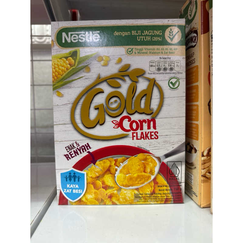 

Nestle Gold Corn Flakes Cereal 150gr