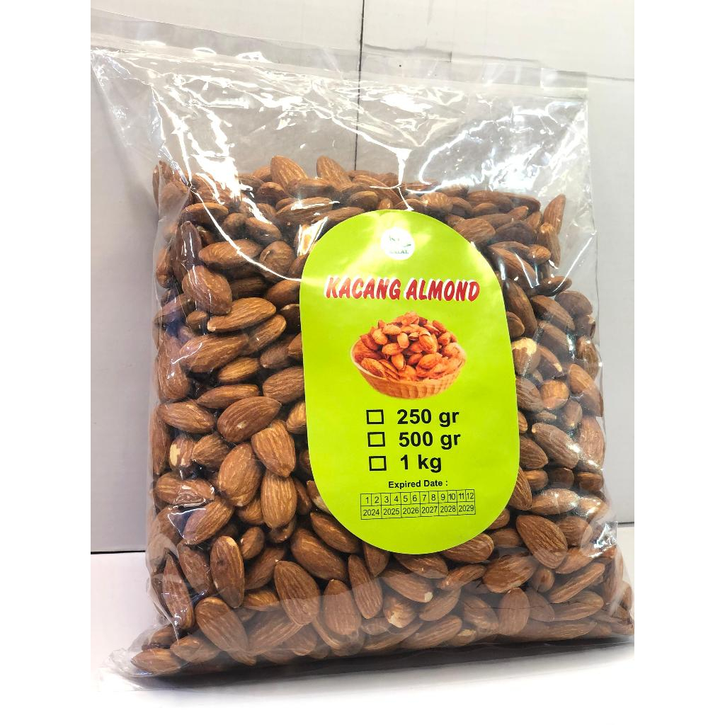 

kacang ALMOND kupas panggang 250~1kg