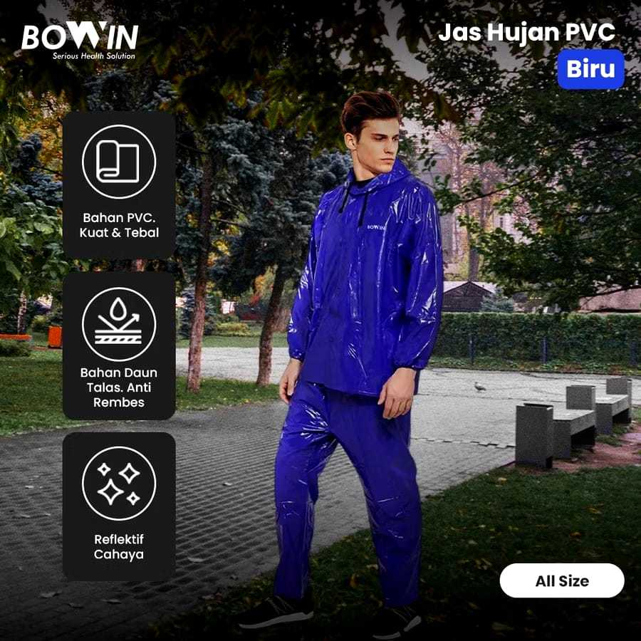 Jas Hujan BOWIN Setelan Celana