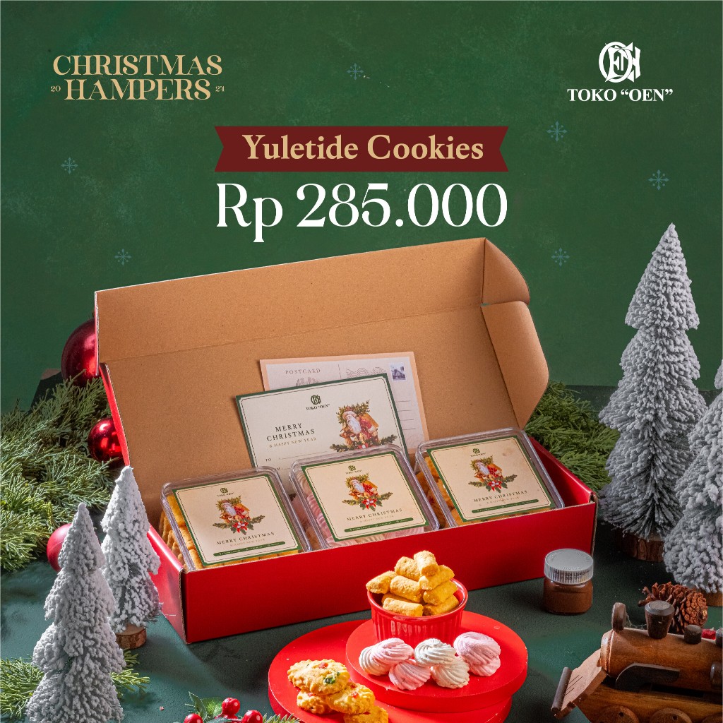 

YULETIDE COOKIES HAMPERS by TOKO "OEN