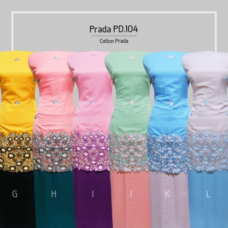 Mitra Bordir-Kain Sulam/Baju Kurung (PD104)