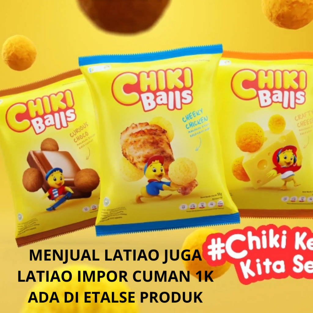 

Cemilan Anak Remaja Dewasa Chiki Balls Snack Asin Manis Pedas Khas China Jajanan Lebaran Crab Stick Pulled Stick Tendon