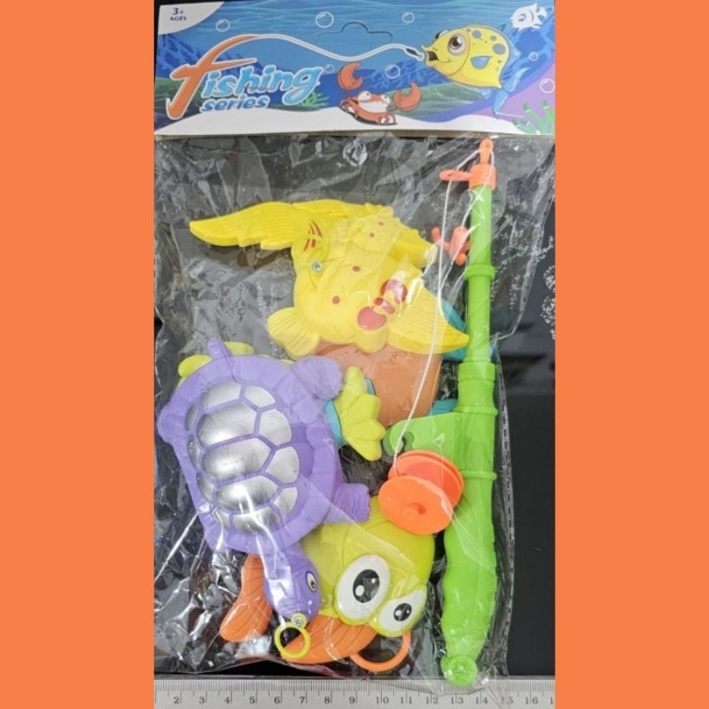 Fishing Kantong Mainan Anak Memancing Pancingan Ikan Mancing Mania Seru Kura Kura Turtle Termurah Terlaris Kado Hadiah Anak