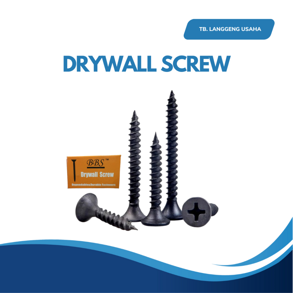 SCRUP SEKRUP SKERUP BBS GYPSUM GIPSUM Sekrup Drywall Gypsum 6x1 6x2 6x1 1/2 1/4 3/4 2.5cm 2cm 3cm 5c