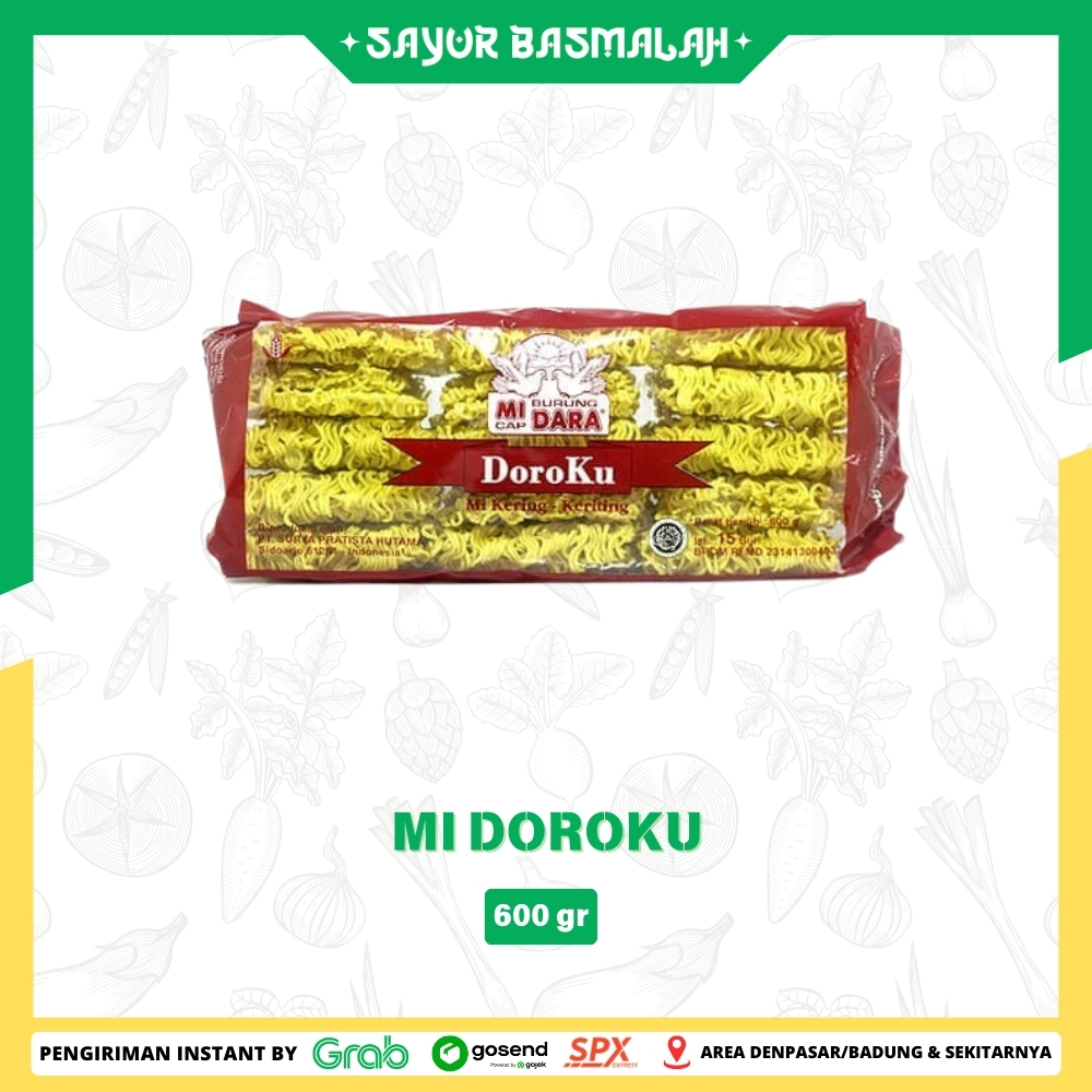 

Mi Doroku 600gr - Sayur Basmalah