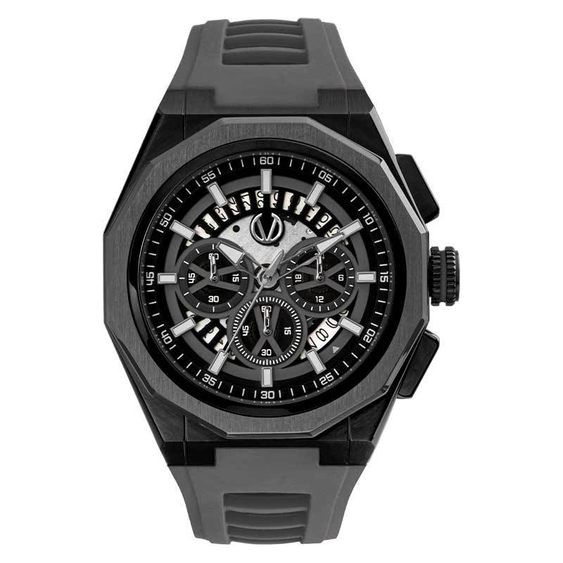 Jam Tangan Pria Christ Verra - CV 12189G-36 BLK/GRY