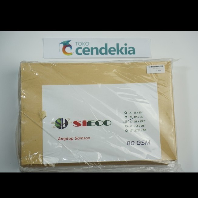 

Amplop Coklat Samson PREMIER / SIECO C 18x27,5 cm