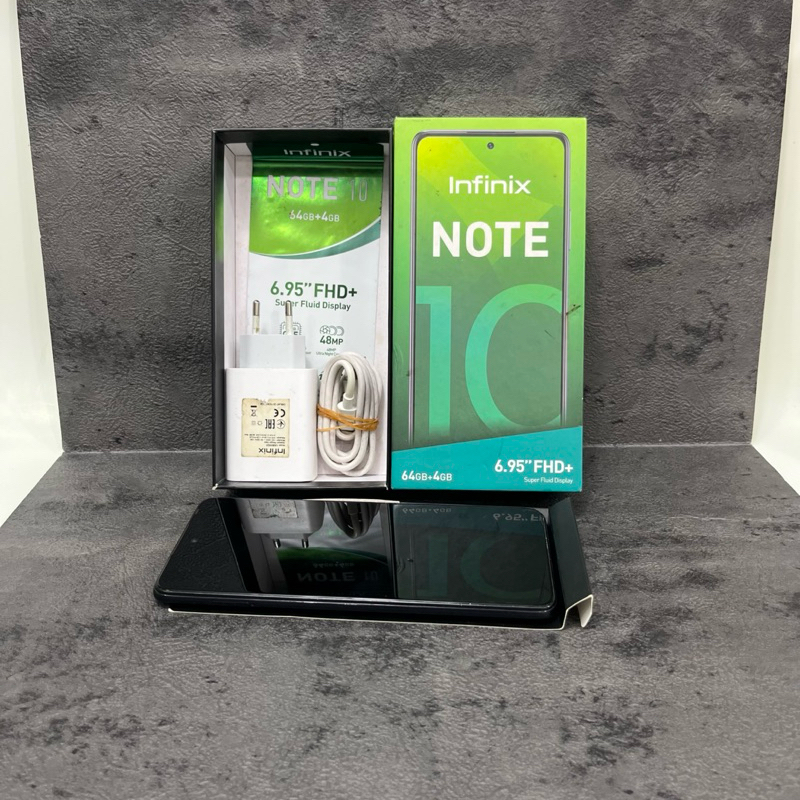 Infinix Note 10 4/64gb Fullset Second Garansi Resmi