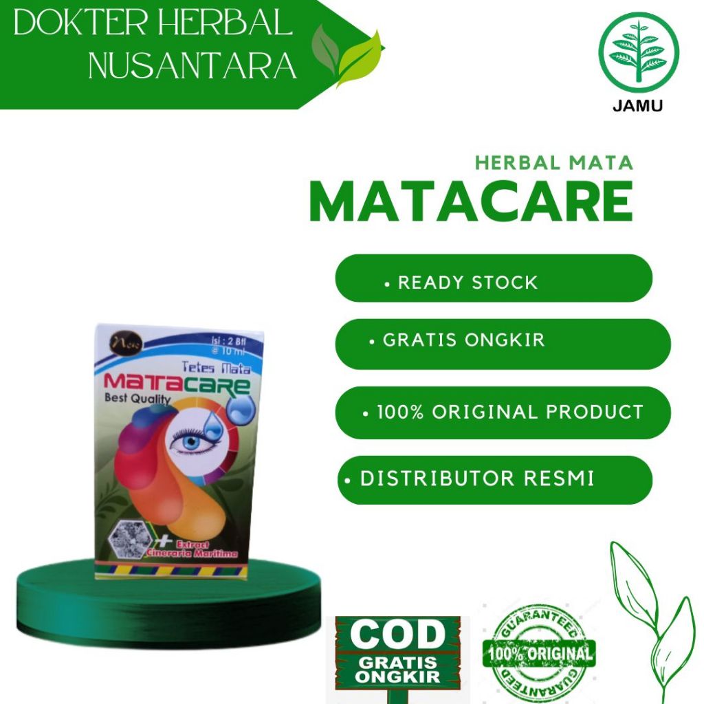Matacare Obat Tetes Mata Original / Obat katarak / Obat Glukoma / Matacare Tetes Mata