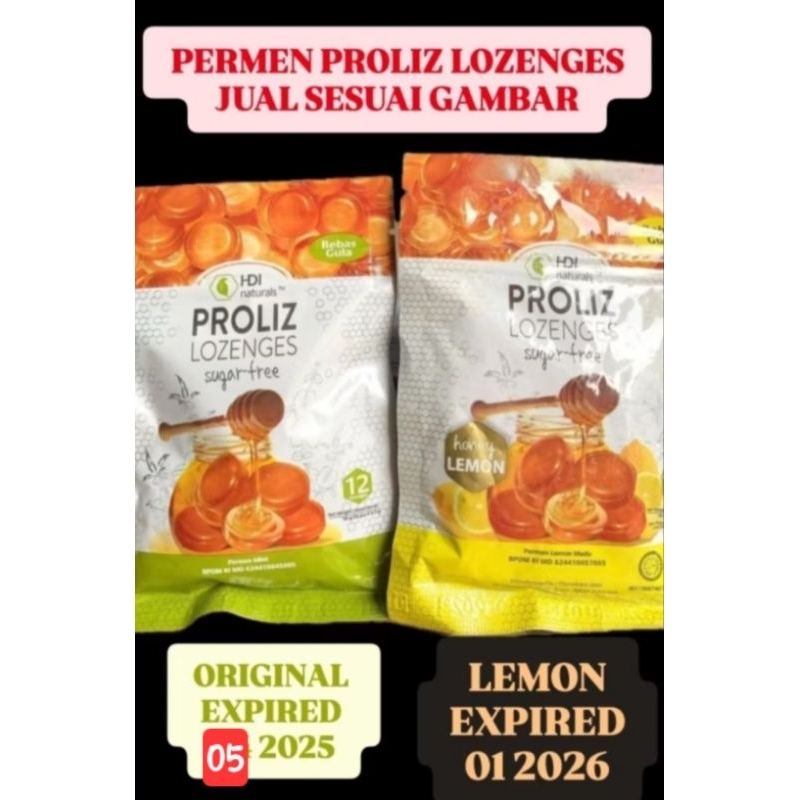 

permen proliz lozengess