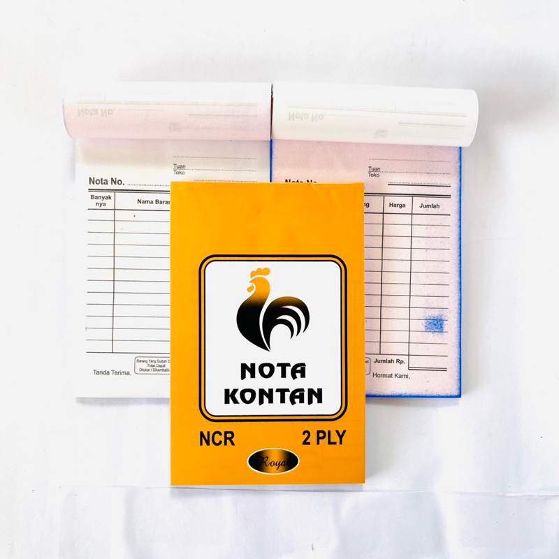 

[10buku] Nota Kontan Kecil 2 Ply / Nota 2 Ply Kecil / 2 Rangkap Zappie Royal Exclusive