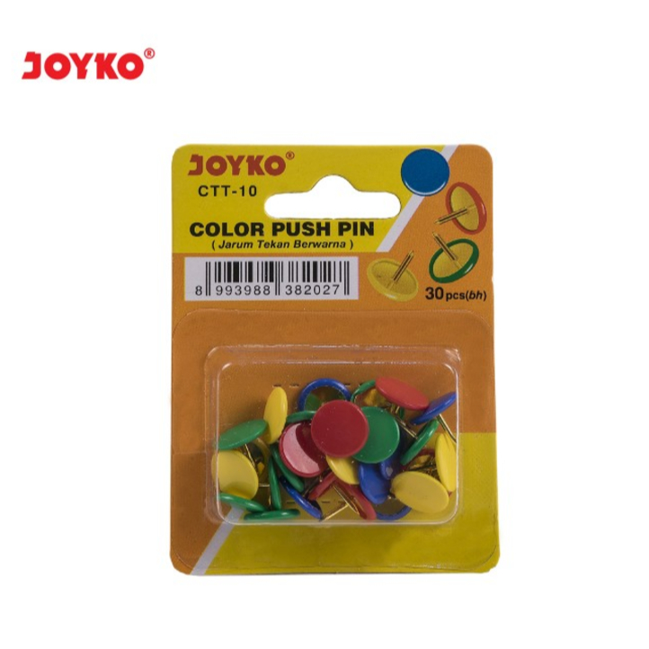 

Color Thumb Tacks Ctt-10 Joyko