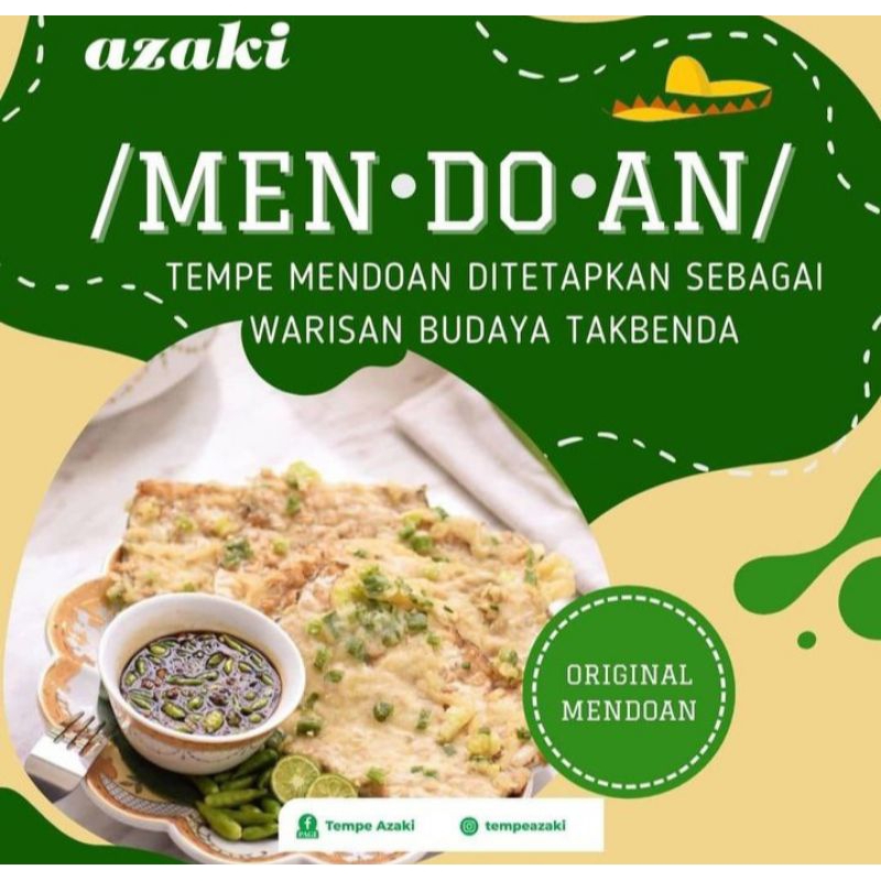 

Mendoan Tempe Azaki