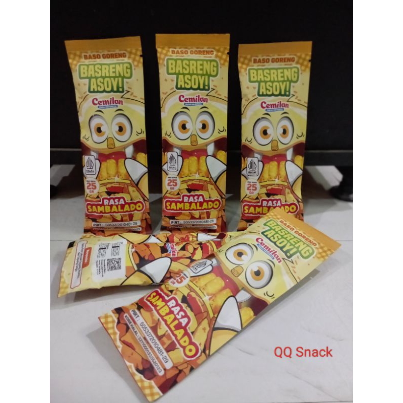

Cemilan Basreng Asoy Rasa Sambalado