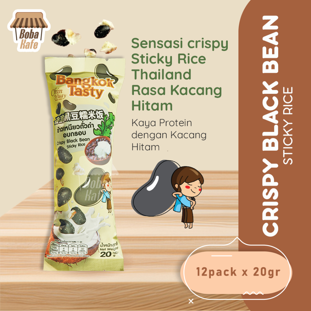 

CRISPY BLACK BEAN STICKY RICE 20GR X 12PCS