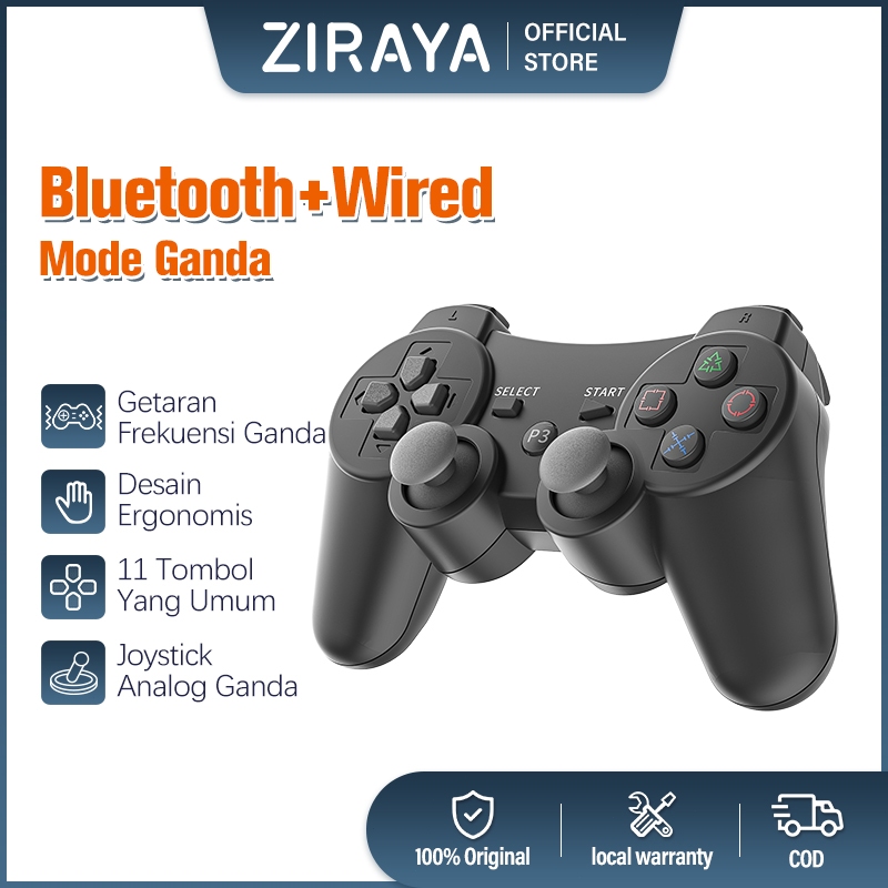 ZIRAYA Gamepad Wireless Bluetooth Gaming Controller for PC Android Bluetooth Gaming Joystick