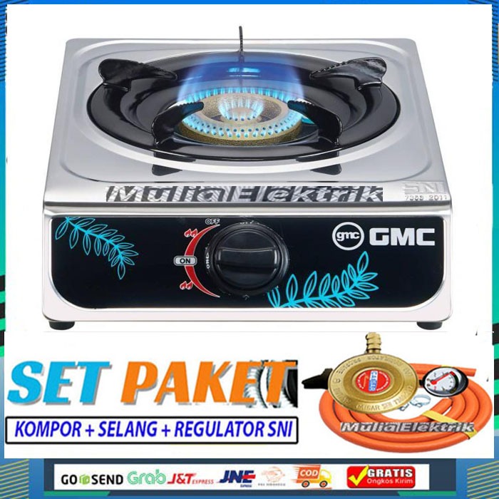 GMC KOMPOR GAS 1 TUNGKU MURAH / GMC 111 Steanless 1 TUNGKU PROMO
