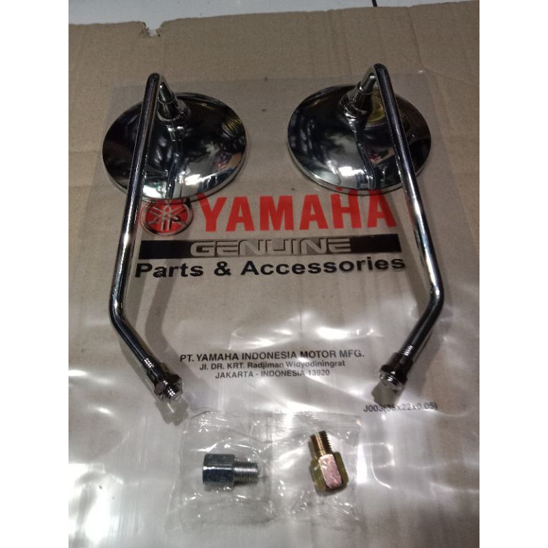 KACA SPION YAMAHA FINO KARBU FINO FI 115 FINO FI 125 HARGA SEPASANG KUALITAS ORIGINAL