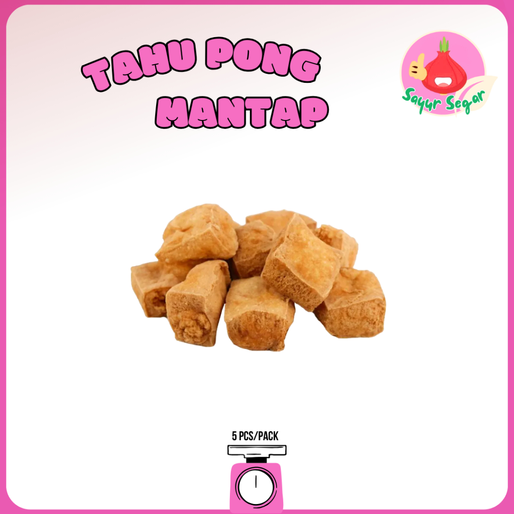 

Sayur Segar - Tahu Pong Isi 5 pcs / Tofu