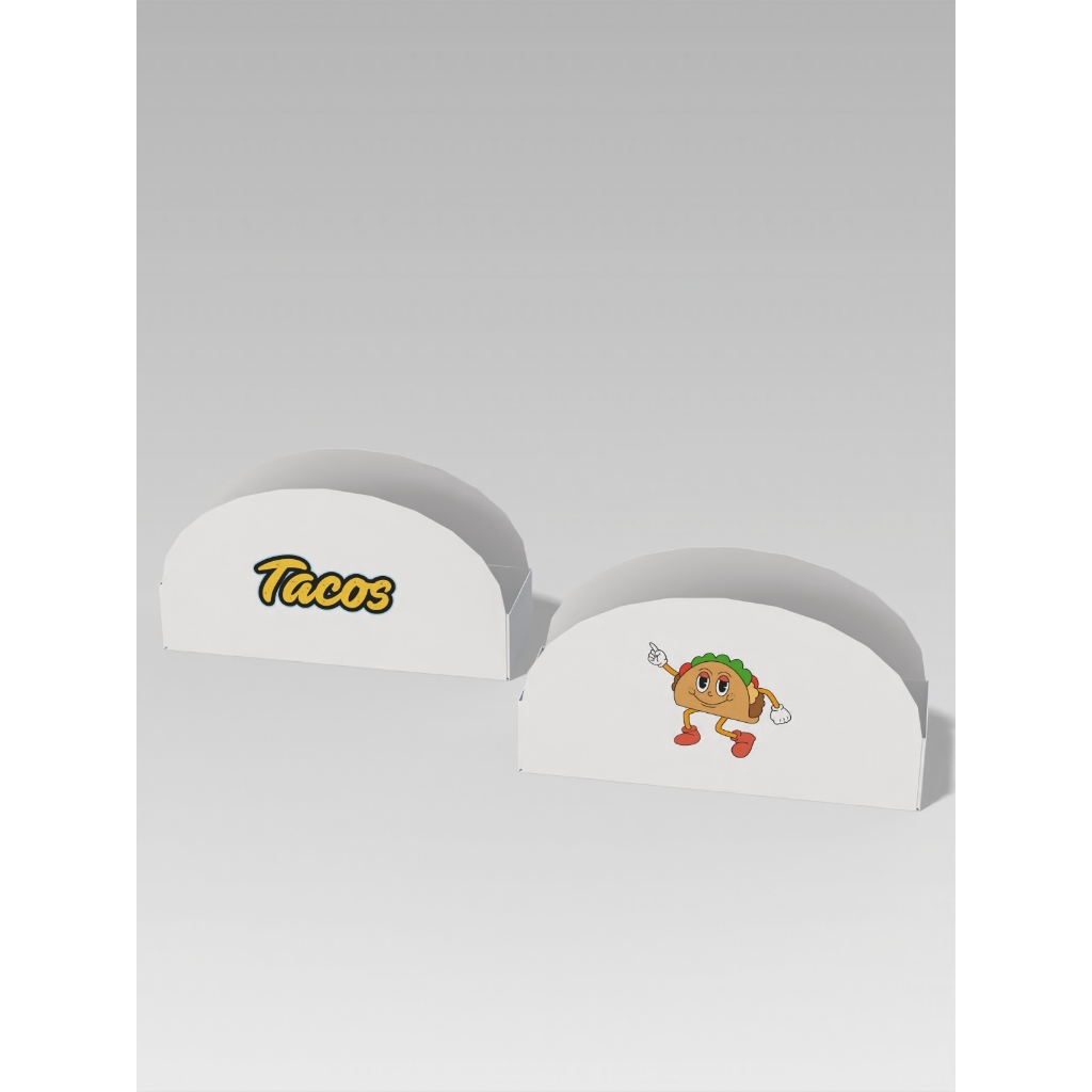 Sleeve Makanan Taco Sandwich Tatakan Custom Kemasan Packaging