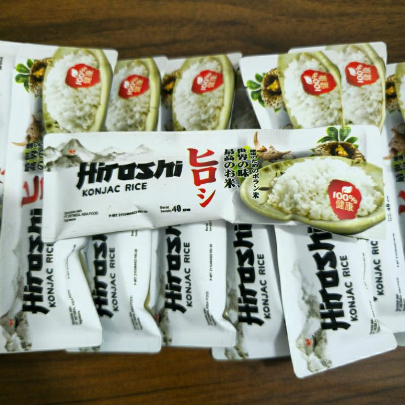

Beras Porang HIROSHI instan seduh 40 gram